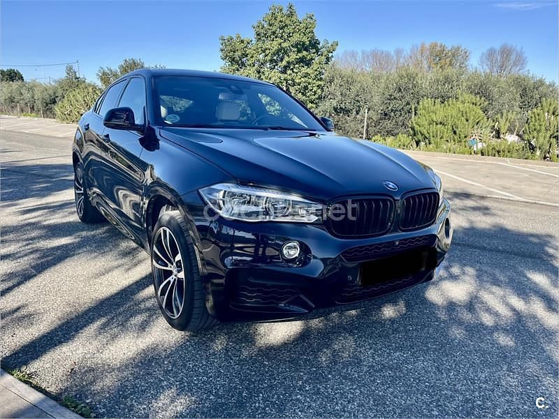 Usado BMW X6 258 CV (189 kW) 2017 Azul SUV