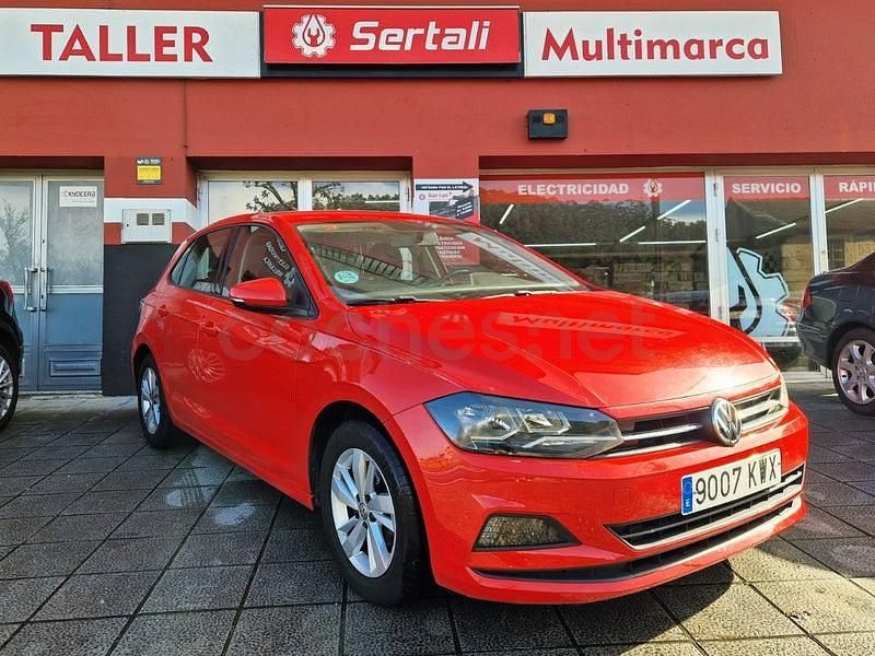 Usado VW Polo Advance 95 CV (69 kW) 2019 Rojo Utilitario