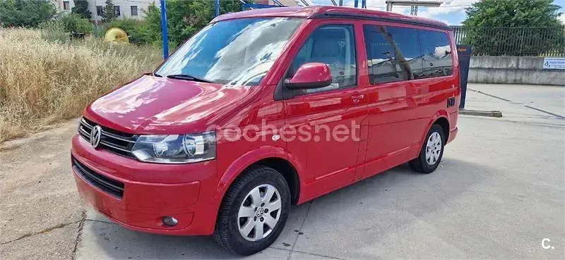 Usado VW California Comfortline 140 CV (102 kW) 2010 Rojo Van