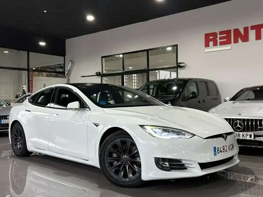 Usado Tesla Model S 448 kW (610 CV) 2017 Blanco Utilitario