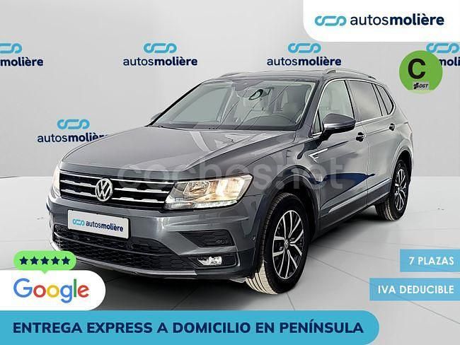 Gris / plata Usado 2019 VW Tiguan Allspace Advance SUV | 26.890 € (Precio justo) - Imagen 1/4