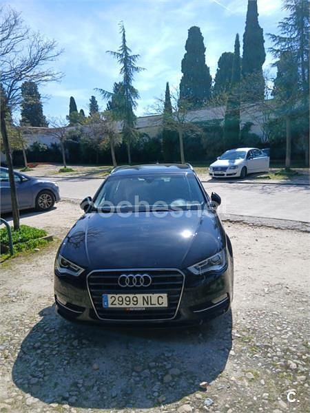 Usado Audi A3 150 CV (110 kW) 2016 Negro Berlina