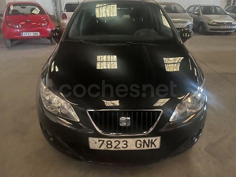 Usado Seat Ibiza Style 85 CV (62 kW) 2010 Negro Berlina