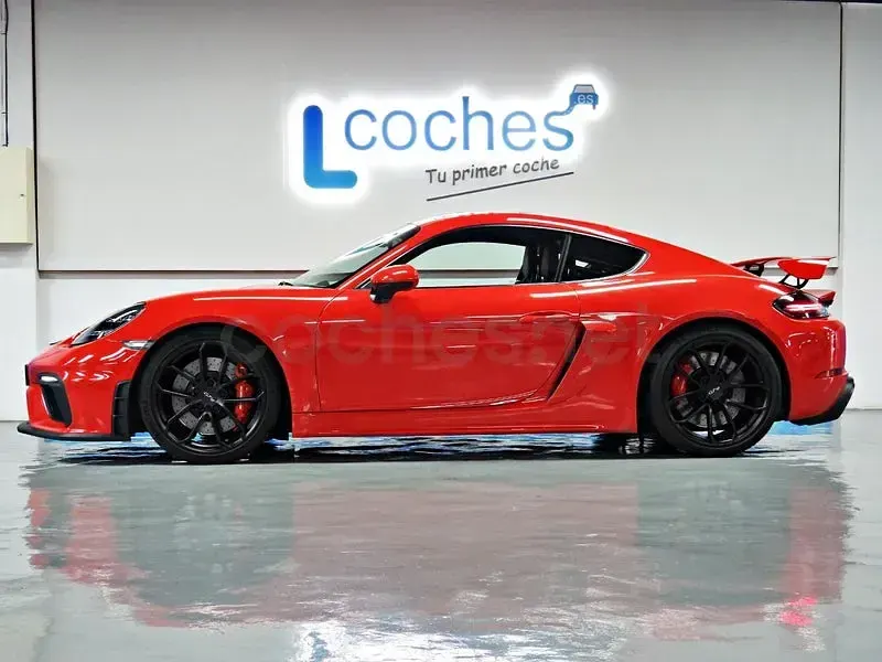 Usado Porsche 718 Cayman GT4 420 CV (308 kW) 2020 Rojo Coupe
