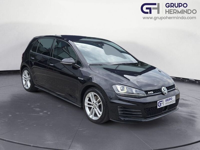 Negro Usado 2016 VW Golf VII GTD Berlina | 18.985 € (Buen precio) - Imagen 1/4