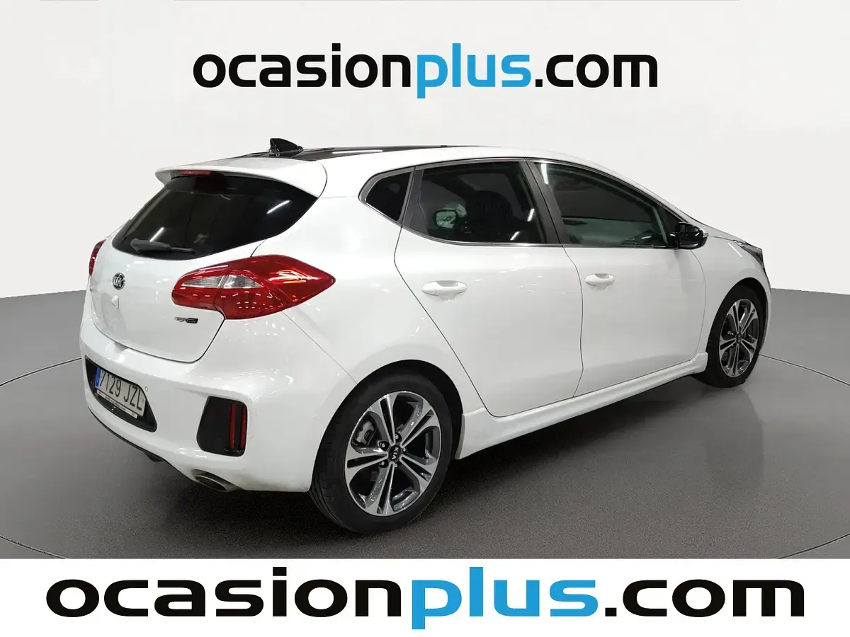 Usado Kia Ceed GT GT-Line 136 CV (100 kW) 2017 Blanco Utilitario