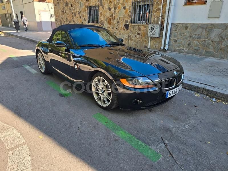 Negro Usado 2005 BMW Z4 Descapotable | 15.500 € (Precio justo) - Imagen 1/4