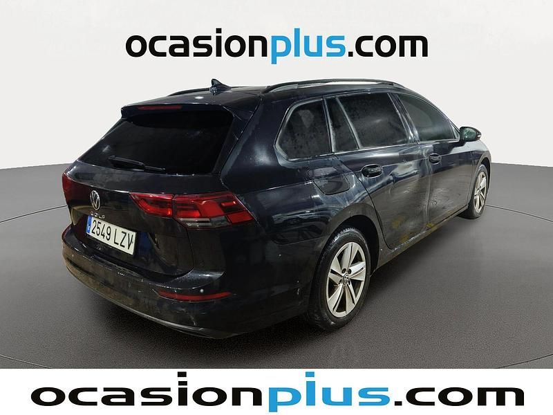 Usado VW Golf VII Life 115 CV (84 kW) 2021 Negro Familiar