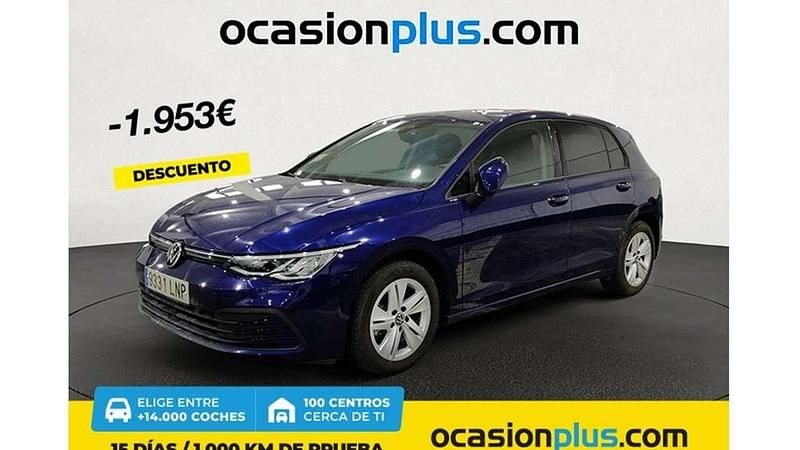 Azul Usado 2021 VW Golf VIII Life Utilitario | 19.082 € (Buen precio) - Imagen 1/4