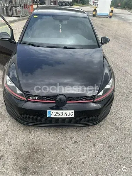 Usado VW Golf VII GTI 220 CV (161 kW) 2014 Negro Berlina