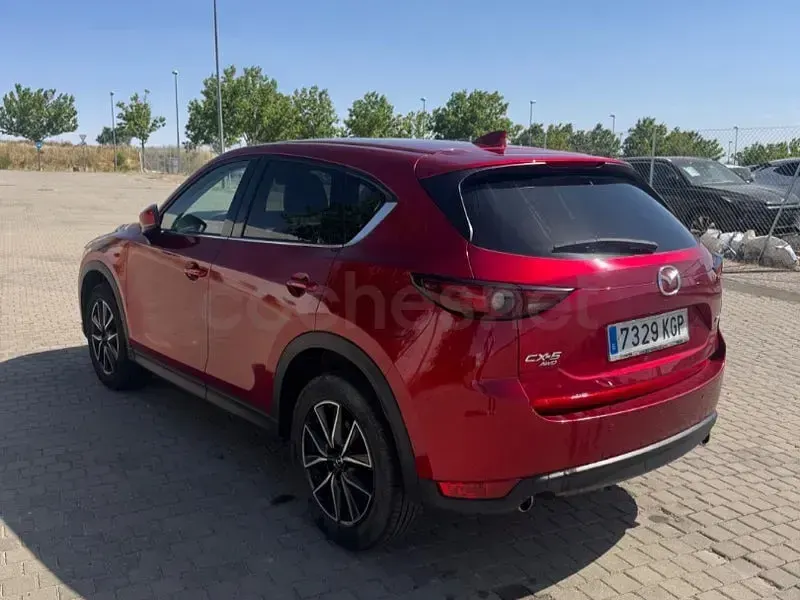 Usado Mazda CX-5 150 CV (110 kW) 2018 Granate SUV