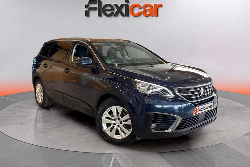 Negro Usado 2017 Peugeot 5008 Style Monovolumen | 13.490 € (Precio justo) - Imagen 1/4