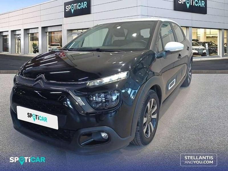 Usado Citroën C3 Feel 110 CV (80 kW) 2021 Negro Utilitario