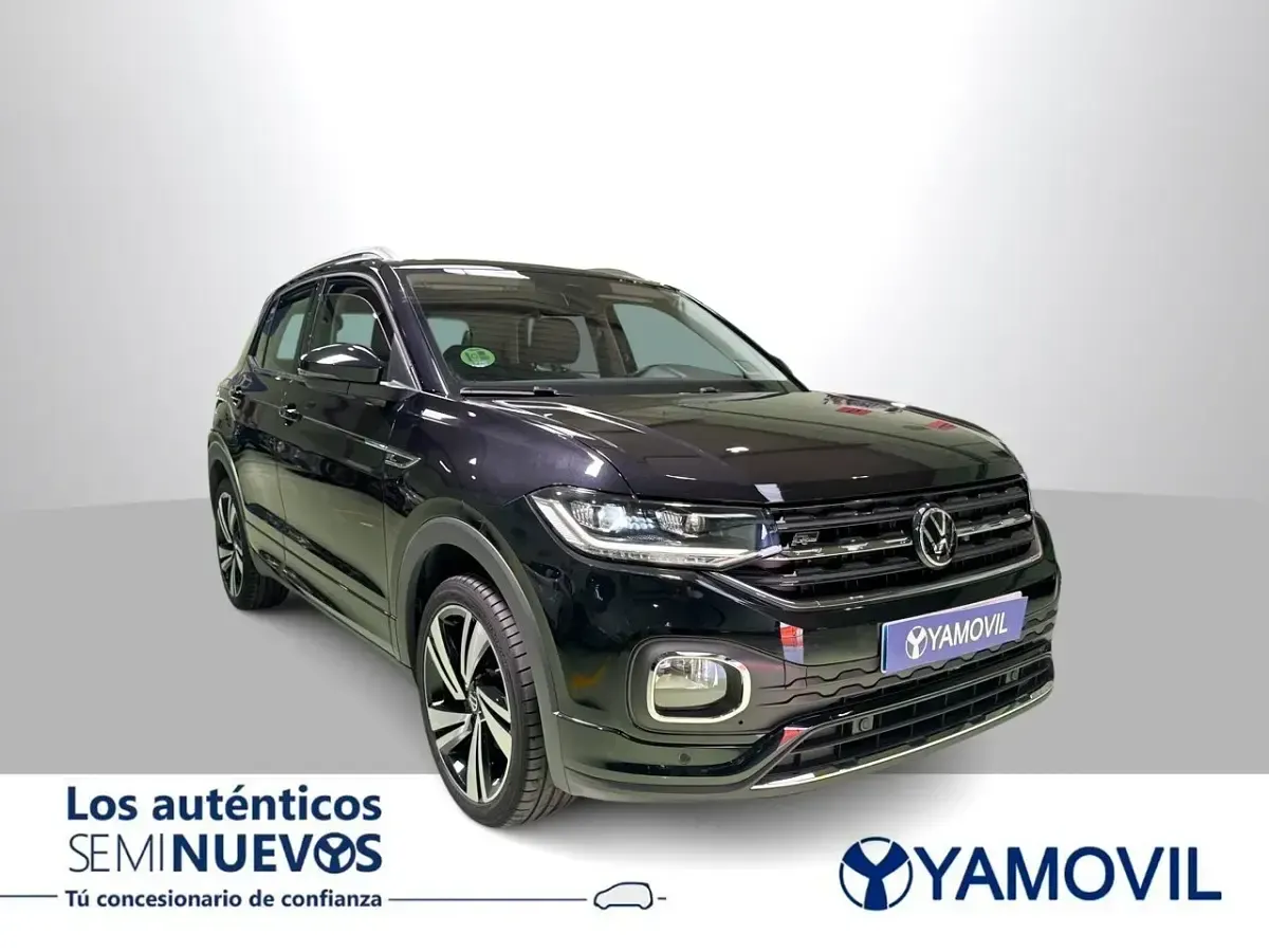 Usado VW T-Cross Sportline 110 CV (80 kW) 2023 Negro SUV