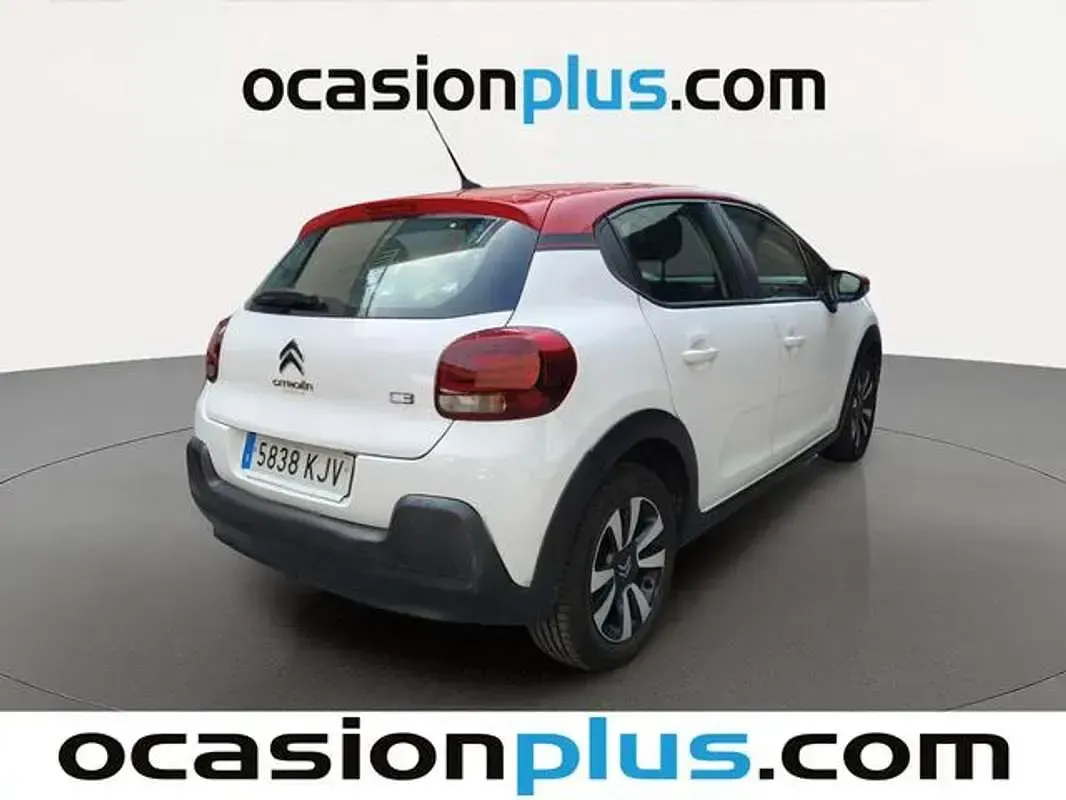 Usado Citroën C3 Feel 82 CV (60 kW) 2018 Blanco Utilitario