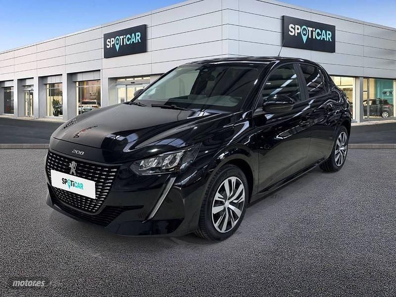 Negro Usado 2020 Peugeot 208 Active Utilitario | 12.500 € (Precio justo) - Imagen 1/4