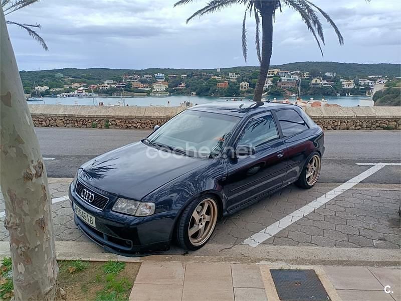 Usado Audi A3 Attraction 150 CV (110 kW) 1999 Negro Berlina