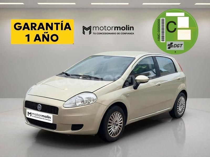 Beige Usado 2007 Fiat Punto Feel Berlina | 3700 € (Precio justo) - Imagen 1/4