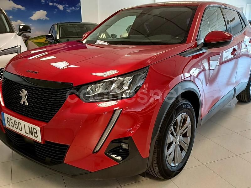 Granate Usado 2020 Peugeot 2008 Active SUV | 15.400 € (Precio justo) - Imagen 1/4