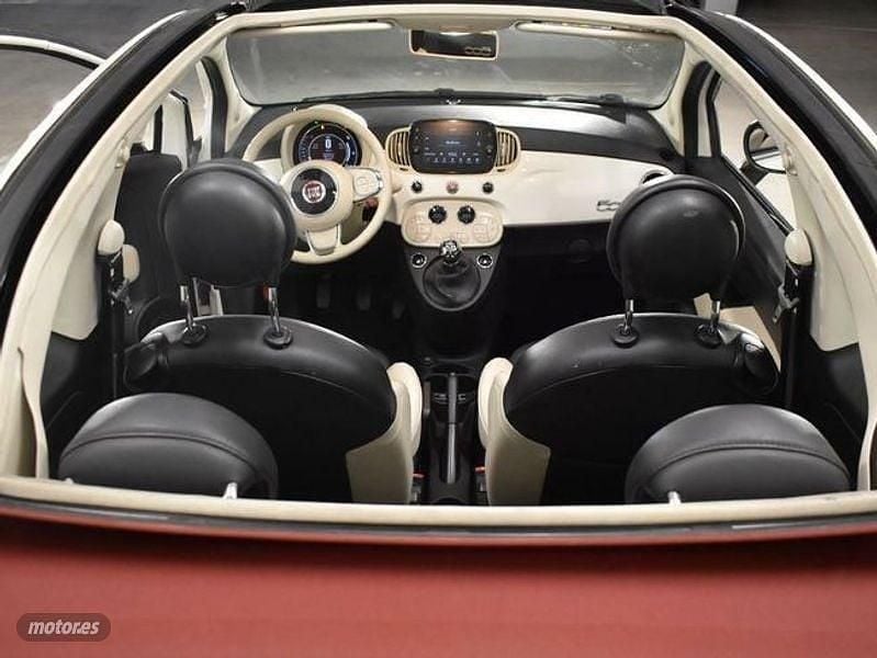 Usado Fiat 500 Star 70 CV (51 kW) 2021 Blanco Descapotable
