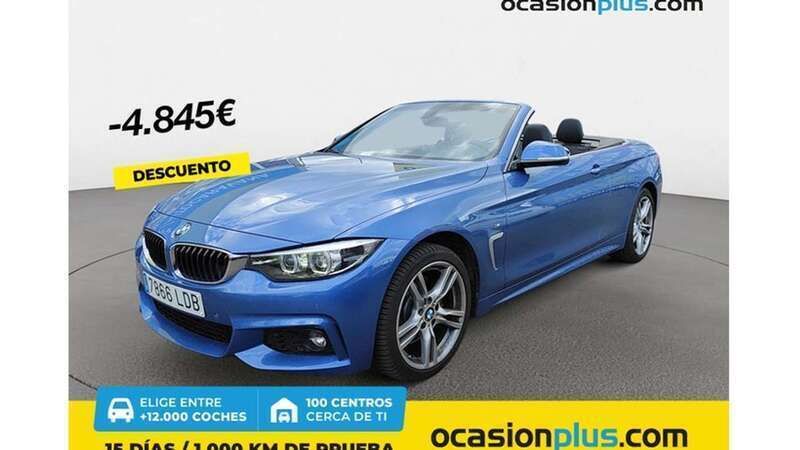 Azul Usado 2019 BMW 430 Cabriolet Descapotable | 34.773 € (Super precio) - Imagen 1/1