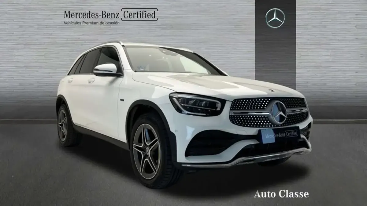 Usado Mercedes GLC300 306 CV (225 kW) 2020 Blanco SUV