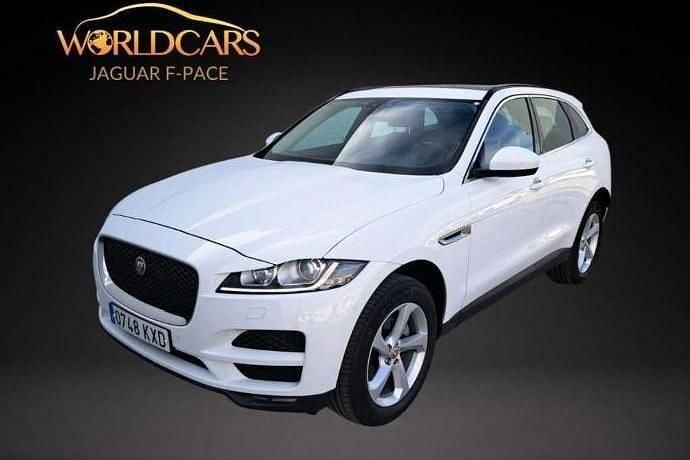 Blanco Usado 2019 Jaguar F-Pace Portfolio SUV | 21.695 € (Buen precio) - Imagen 1/4