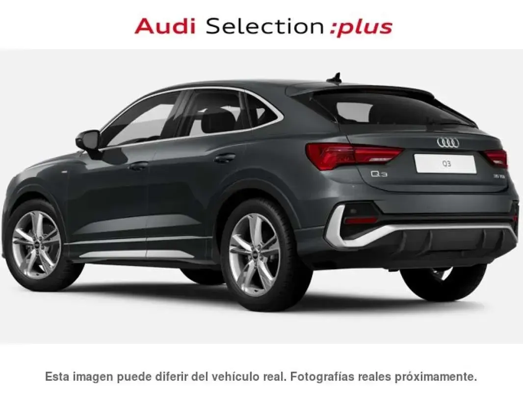 Usado Audi Q3 Sportback S-Line 150 CV (110 kW) 2022 Gris SUV