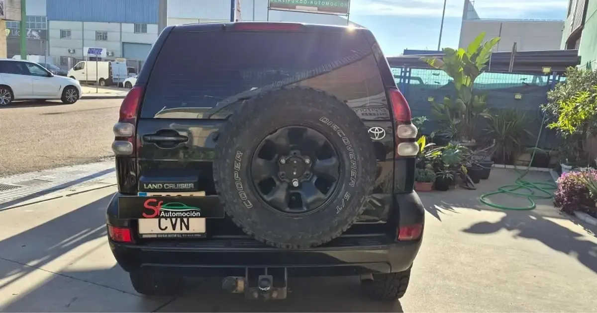 Usado Toyota Land Cruiser 163 CV (119 kW) 2004 Negro SUV