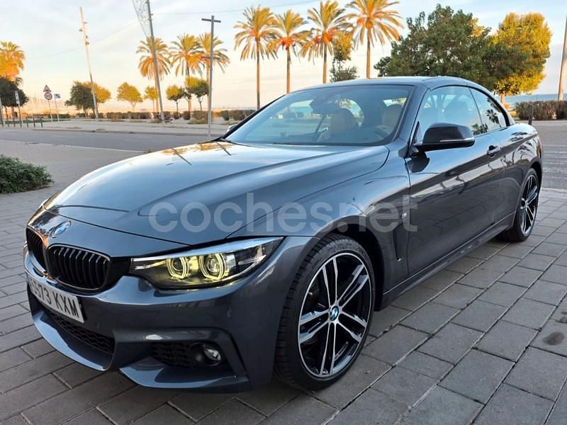 Usado BMW 430 Cabriolet 252 CV (185 kW) 2019 Gris / plata Descapotable