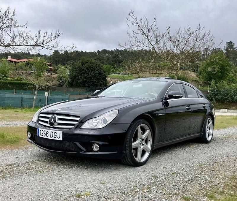 Usado Mercedes CLS55 AMG AMG 476 CV (350 kW) 2005 Negro Coupe
