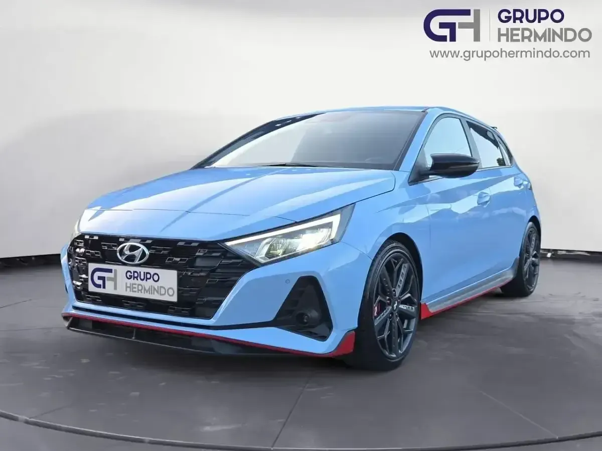 Usado Hyundai i20 204 CV (150 kW) 2021 Azul Berlina