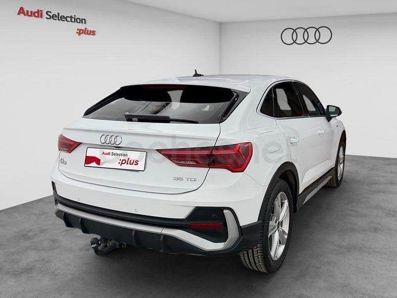 Usado Audi Q3 Sportback S-Line 150 CV (110 kW) 2021 Blanco SUV