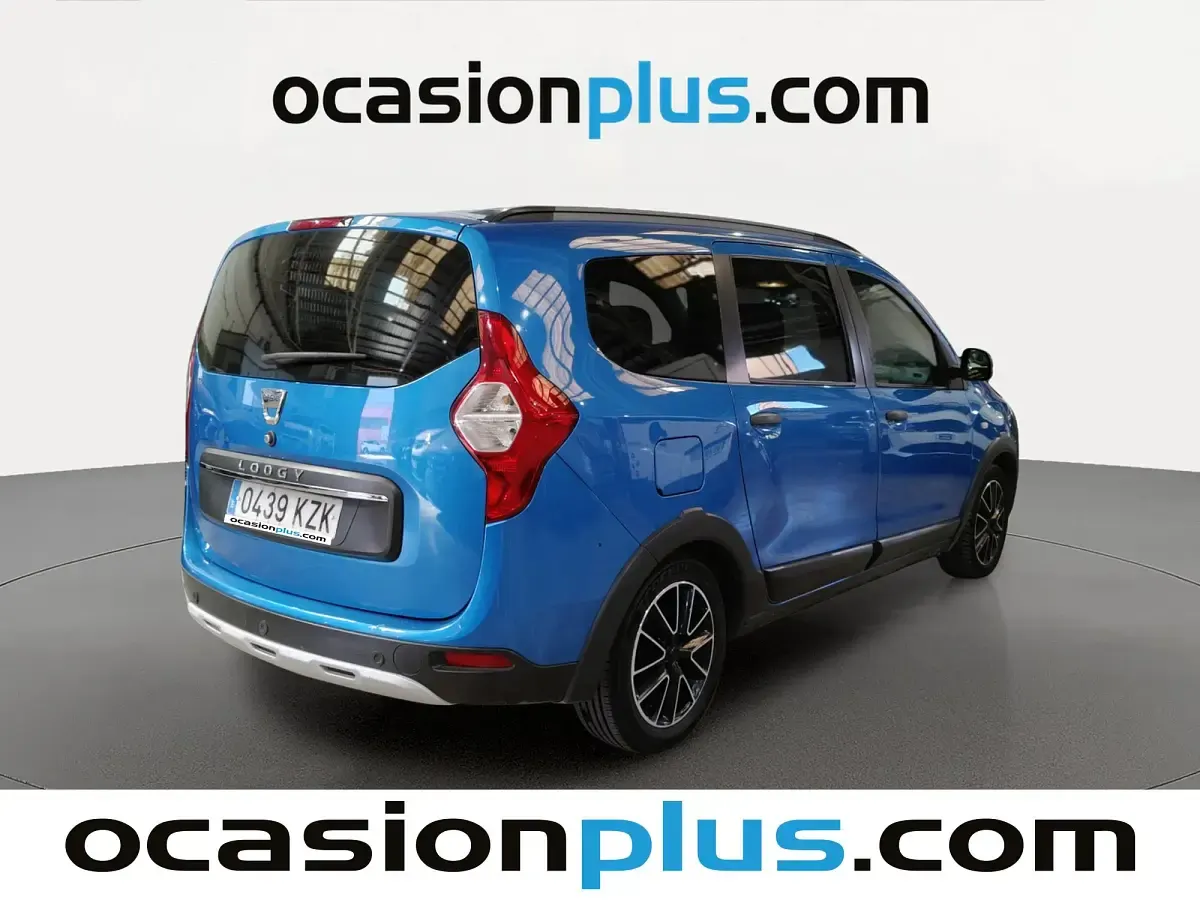 Usado Dacia Lodgy 131 CV (96 kW) 2019 Azul Monovolumen