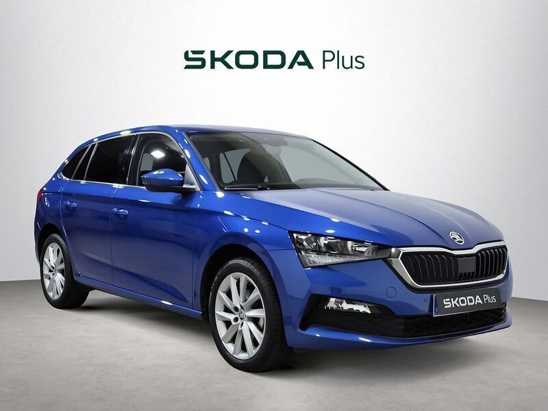 Azul Usado 2022 Skoda Scala Style Utilitario | 19.490 € (Un poco caro) - Imagen 1/4