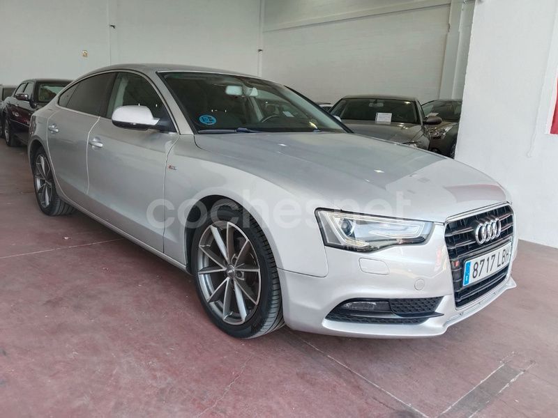 Gris / plata Usado 2012 Audi A5 Sportback Premium Berlina | 11.500 € (Precio justo) - Imagen 1/4