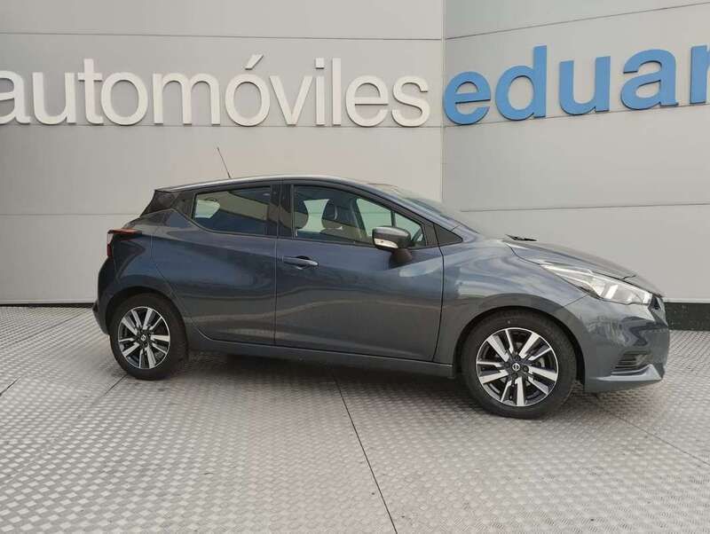 Gris Usado 2018 Nissan Micra Acenta Utilitario | 11.500 € (Precio justo) - Imagen 1/4