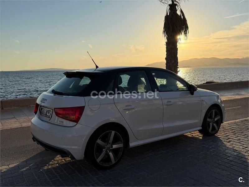 Usado Audi A1 Sportback S-Line 95 CV (69 kW) 2018 Blanco Utilitario