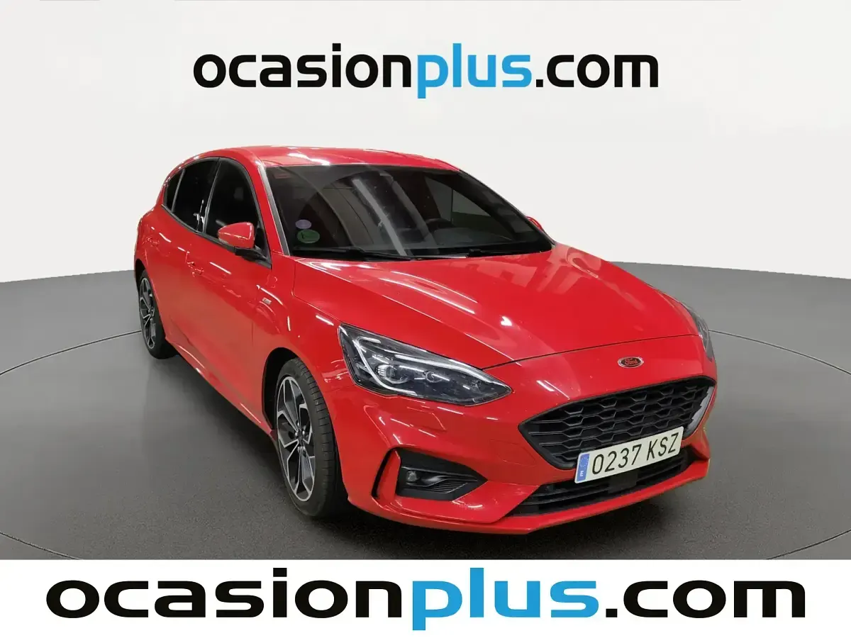 Usado Ford Focus ST-Line 182 CV (133 kW) 2019 Rojo