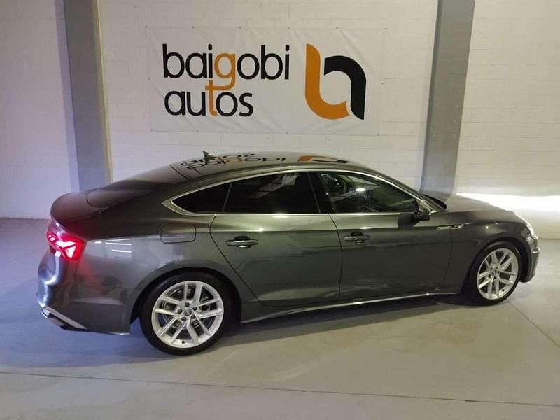 Usado Audi A5 Sportback S-Line 163 CV (119 kW) 2020 Gris / plata Utilitario