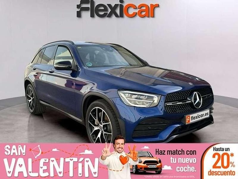 Azul Usado 2020 Mercedes GLC220 SUV | 30.990 € (Super precio) - Imagen 1/4