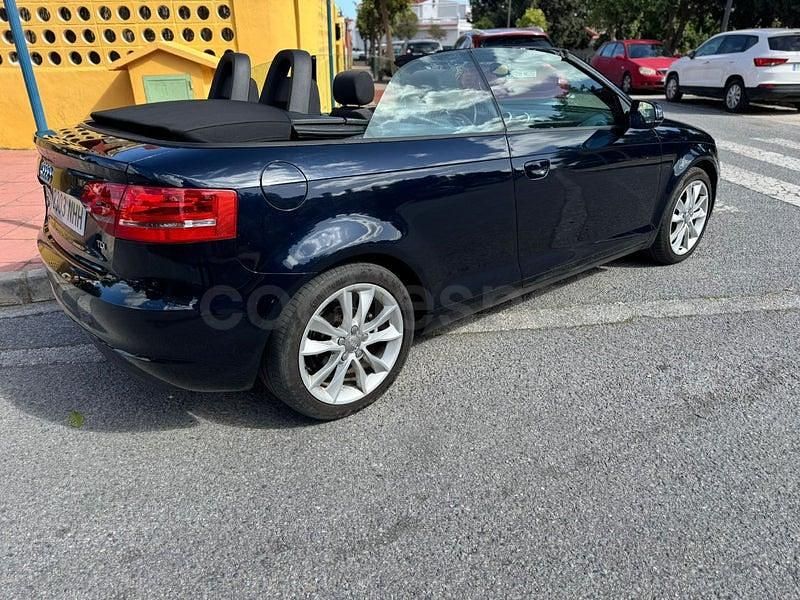 Usado Audi A3 Cabriolet Ambition 105 CV (77 kW) 2011 Azul Descapotable