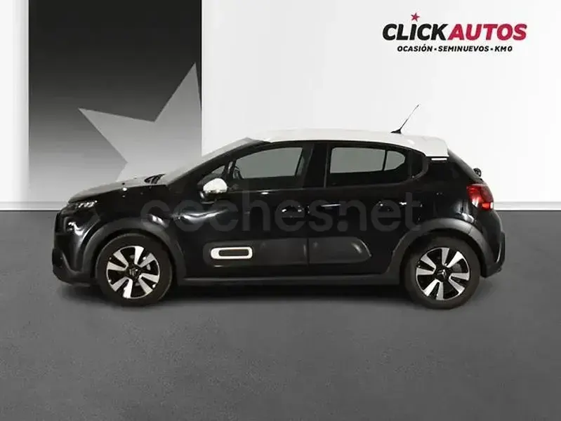 Usado Citroën C3 PureTech 83 CV (61 kW) 2024 Negro Berlina