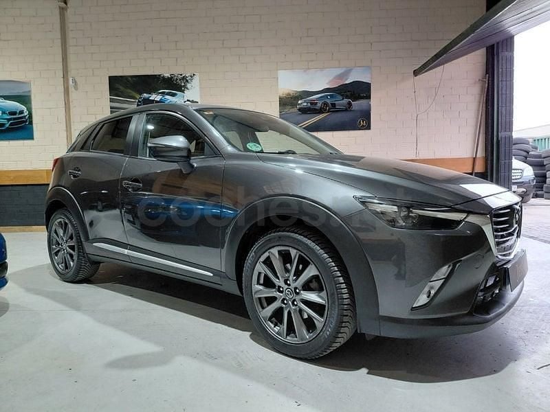 Usado Mazda CX-3 Edition 120 CV (88 kW) 2017 Gris / plata SUV