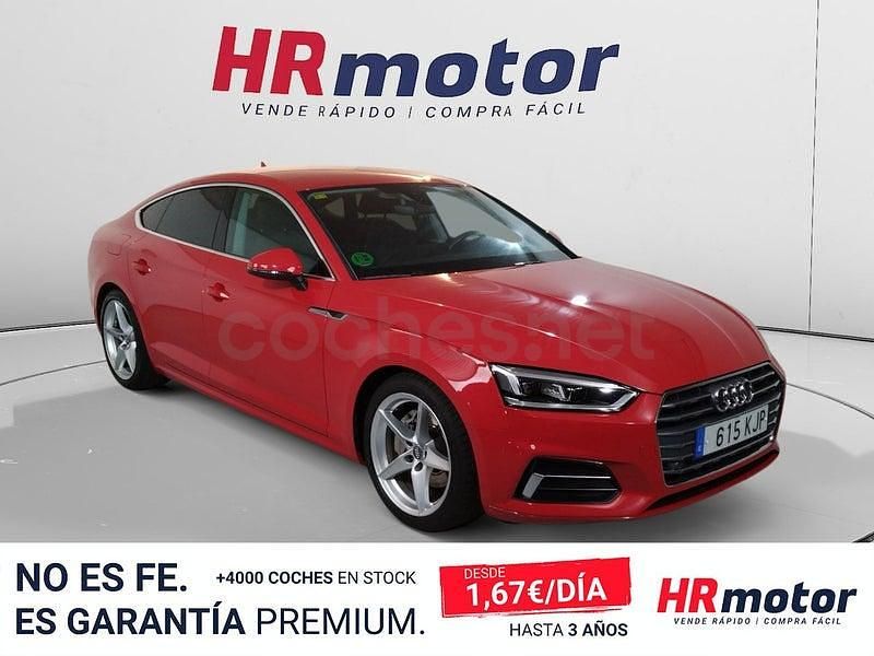 Usado Audi A5 Sportback Sport 190 CV (139 kW) 2018 Rojo Utilitario
