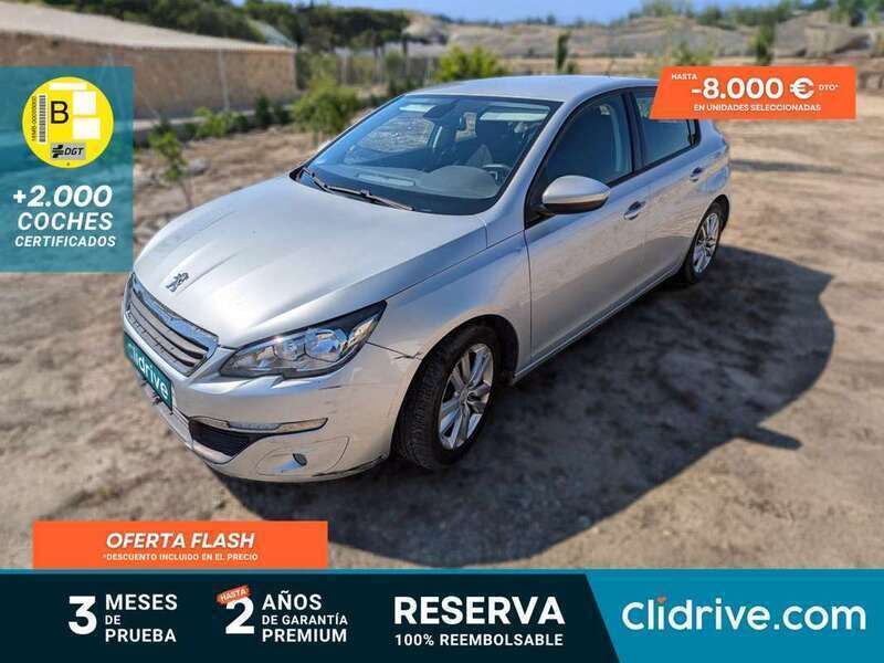 Gris Usado 2014 Peugeot 308 Access Utilitario | 6390 € (Precio justo) - Imagen 1/3