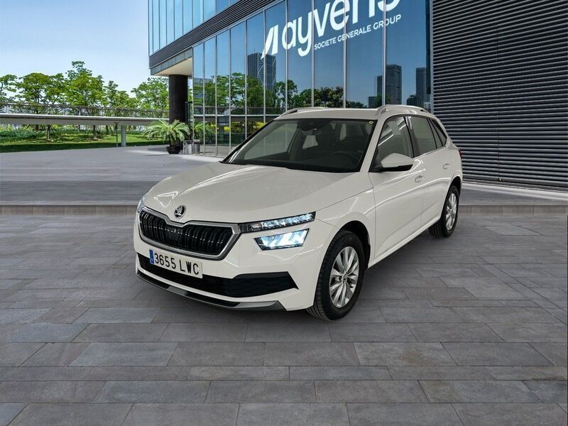 Blanco Usado 2022 Skoda Kamiq Ambition SUV | 20.600 € (Un poco caro) - Imagen 1/4