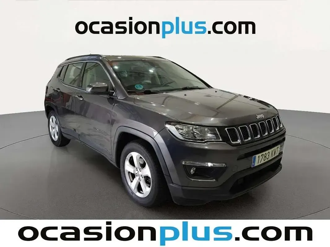 Usado Jeep Compass Longitude 120 CV (88 kW) 2019 Gris SUV