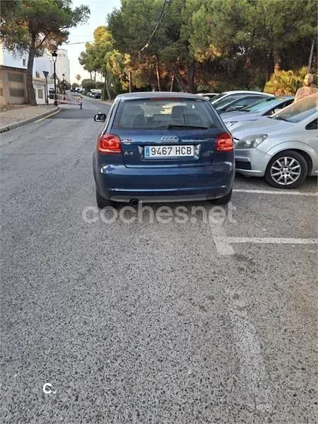 Usado Audi A3 Ambiente 105 CV (77 kW) 2011 Azul Utilitario