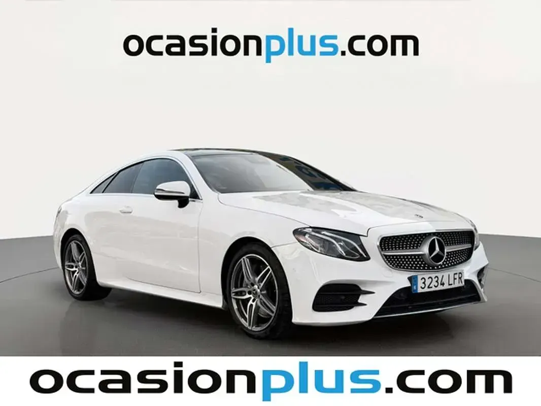 Usado Mercedes E350 AMG 299 CV (219 kW) 2020 Blanco Coupe